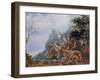 St Jerome in a Rocky Landscape, C1596-1639-Roelandt Savery-Framed Giclee Print