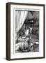 St. Jerome in His Cell, 1511 (Woodcut)-Albrecht Dürer-Framed Giclee Print