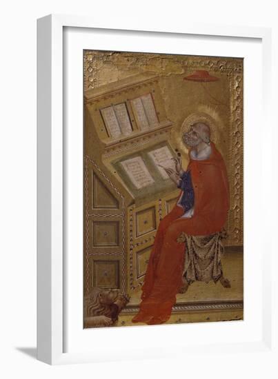 St Jerome in His Study, 1426-Giovanni di Paolo-Framed Giclee Print