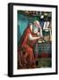 St. Jerome in His Study, 1480 (Detail)-Domenico Ghirlandaio-Framed Giclee Print