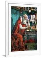 St. Jerome in His Study, 1480 (Detail)-Domenico Ghirlandaio-Framed Giclee Print