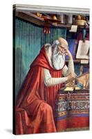 St. Jerome in His Study, 1480-Domenico Ghirlandaio-Stretched Canvas