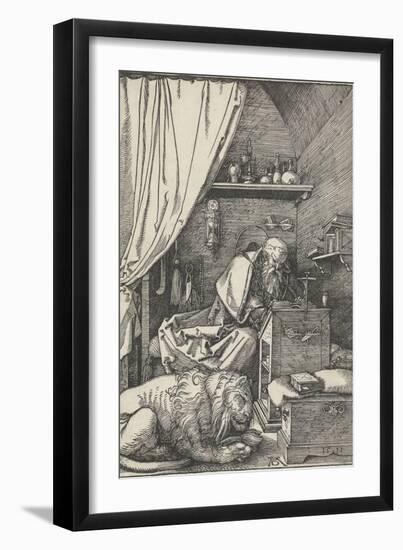 St. Jerome in His Study, 1511-Albrecht Durer-Framed Art Print