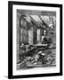 St. Jerome in His Study, 1514 (Engraving)-Albrecht Dürer-Framed Giclee Print