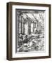 St. Jerome in His Study, 1514-Albrecht Dürer-Framed Giclee Print