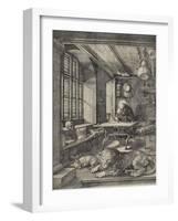 St Jerome in His Study, 1514-Albrecht Dürer-Framed Giclee Print