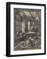 St. Jerome in his Study, 1514-Albrecht Dürer or Duerer-Framed Giclee Print