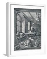 St Jerome in His Study, 1514-Albrecht Dürer-Framed Giclee Print