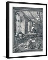 St Jerome in His Study, 1514-Albrecht Dürer-Framed Giclee Print