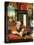 St. Jerome in His Study-Pieter Coecke van Aelst-Stretched Canvas