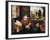 St. Jerome in His Study-Joos Van Cleve-Framed Giclee Print