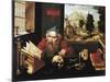 St. Jerome in His Study-Joos Van Cleve-Mounted Giclee Print