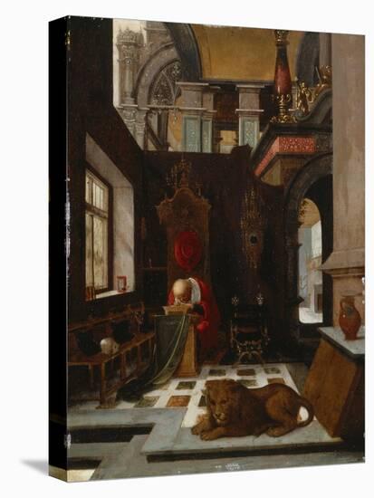St. Jerome in His Study-Hendrick Steenwijk-Stretched Canvas