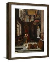 St. Jerome in His Study-Hendrick Steenwijk-Framed Giclee Print