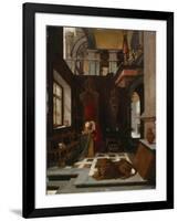 St. Jerome in His Study-Hendrick Steenwijk-Framed Giclee Print