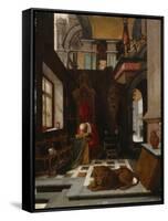 St. Jerome in His Study-Hendrick Steenwijk-Framed Stretched Canvas