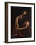 St. Jerome in Meditation-Jusepe de Ribera-Framed Art Print