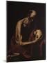 St. Jerome in Meditation-Jusepe de Ribera-Mounted Art Print