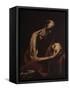 St. Jerome in Meditation-Jusepe de Ribera-Framed Stretched Canvas