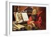 St. Jerome in Meditation-Marinus van Roejmerswaelen-Framed Giclee Print