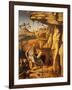 St. Jerome in the Desert, 1480-87-Giovanni Bellini-Framed Giclee Print