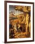 St. Jerome in the Desert, 1480-87-Giovanni Bellini-Framed Giclee Print