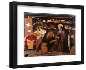 St Jerome in the Studio-Colantonio-Framed Giclee Print