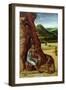 St. Jerome in the Wilderness, C.1450-Giovanni Bellini-Framed Giclee Print