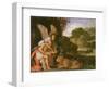 St. Jerome in the Wilderness-Adam Elsheimer-Framed Giclee Print