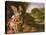 St. Jerome in the Wilderness-Adam Elsheimer-Stretched Canvas