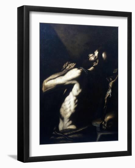 St Jerome, Late 16th-Early 17th Century-Louis Finson-Framed Giclee Print