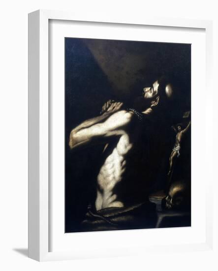 St Jerome, Late 16th-Early 17th Century-Louis Finson-Framed Giclee Print