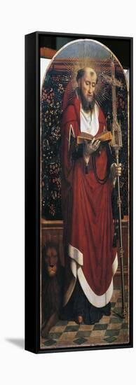 St. Jerome, Left Panel of Cervara Altarpiece, 1506-1510-Gerard David-Framed Stretched Canvas
