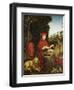 St. Jerome Reading-Lucas Cranach the Elder-Framed Giclee Print