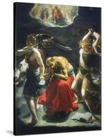 St Jerome's Dream, C1600-Orazio Borgianni-Stretched Canvas