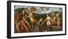 St. Jerome Saving Sylvanus and Punishing the Heretic Sabinianus, 1502-1503-Raphael-Framed Photographic Print