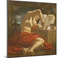 St. Jerome Sealing a Letter-Guercino-Mounted Giclee Print