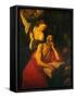 St Jerome Visited By The Angels-Jusepe de Ribera-Framed Stretched Canvas