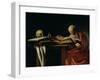 St. Jerome Writing, circa 1604-Caravaggio-Framed Giclee Print