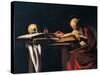 St Jerome-Caravaggio-Stretched Canvas