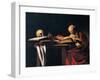 St Jerome-Caravaggio-Framed Premium Giclee Print
