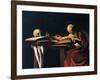 St Jerome-Caravaggio-Framed Giclee Print