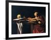 St Jerome-Caravaggio-Framed Giclee Print