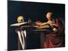 St Jerome-Caravaggio-Mounted Giclee Print