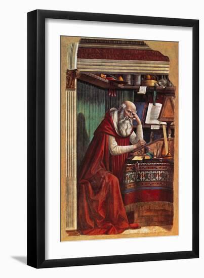 St Jerome-Gaetano Previati-Framed Giclee Print