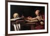 St. Jerome-Caravaggio-Framed Premium Giclee Print