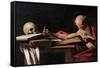 St. Jerome-Caravaggio-Framed Stretched Canvas