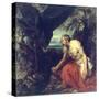 St. Jerome-Sir Anthony Van Dyck-Stretched Canvas