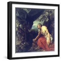 St. Jerome-Sir Anthony Van Dyck-Framed Giclee Print