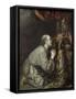 St Jerome-Matthijs Naiveu-Framed Stretched Canvas